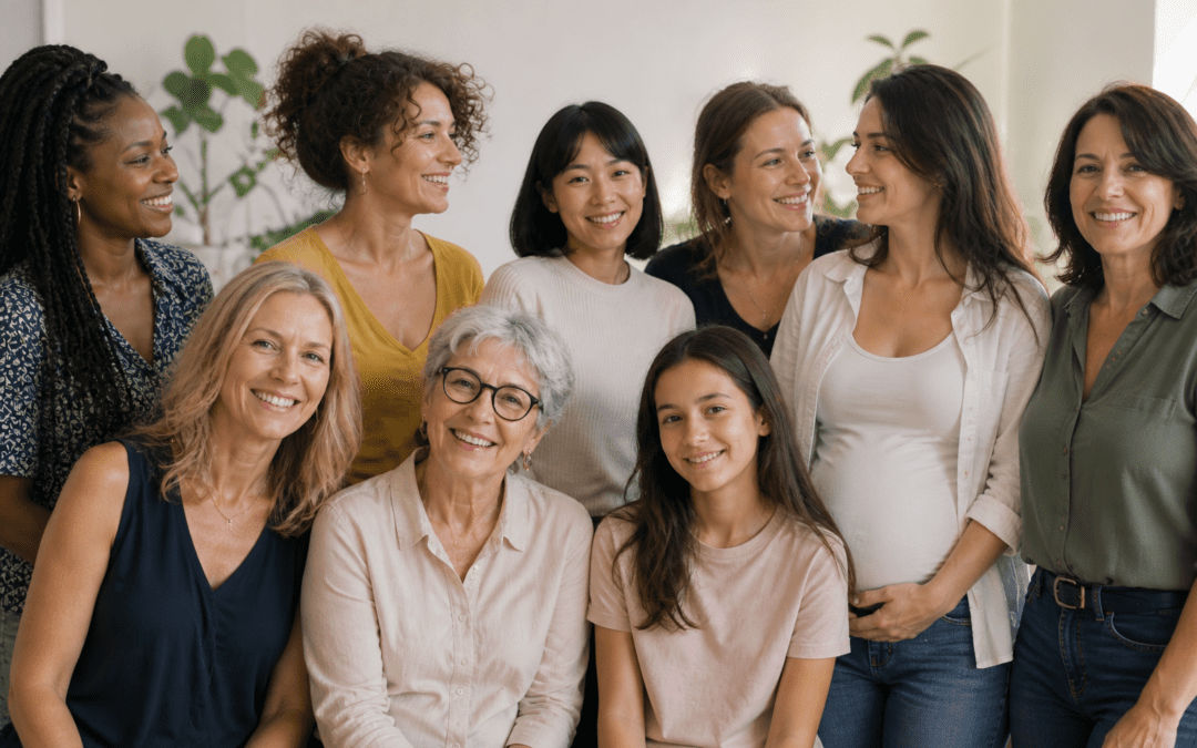 L&rsquo;ostéopathie pour accompagner les femmes à chaque étape de leur vie.